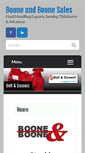 Mobile Screenshot of 2boonesales.com